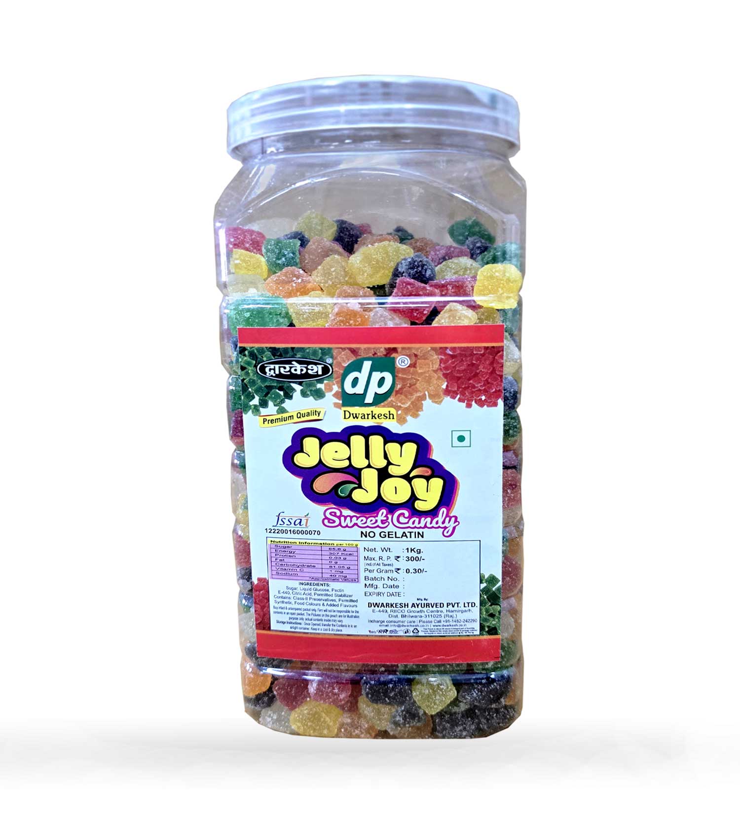 Jelly Joy 1kg Jar